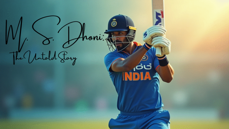 M.S. Dhoni: The Untold Story